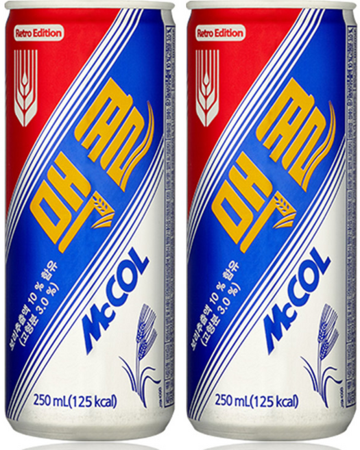 맥콜, 250ml, 60개