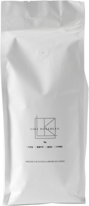 라이크 원두 홀빈 브라질 세하도, 1kg, 1개, 홀빈(분쇄안함)