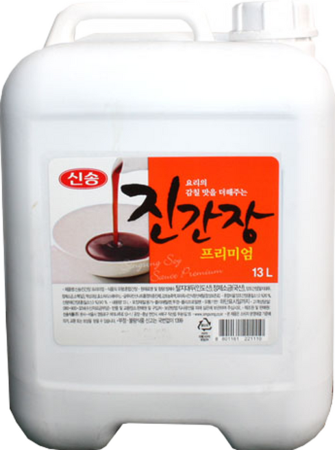 신송 진간장 프리미엄, 1개, 13L