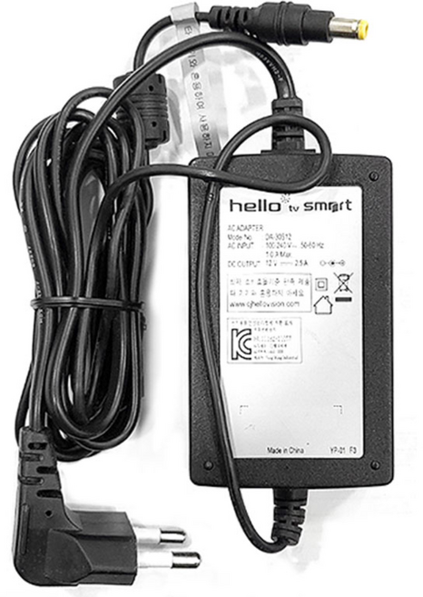 아리조명 12V LED 조명용 2A 아답터, 12V 2A 아답터, 1개