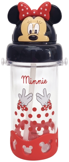 미니 어깨끈입체빨대물통, 400ml, 1개, 단품