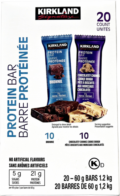 커클랜드시그니춰 프로틴 바 60g, 20개