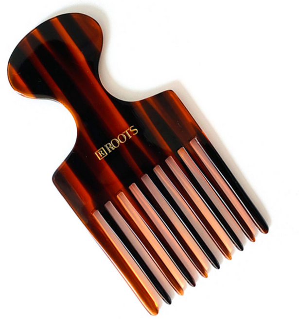 ROOTS Afro 포마드 빗, C.Afro Pomade comb, 1개