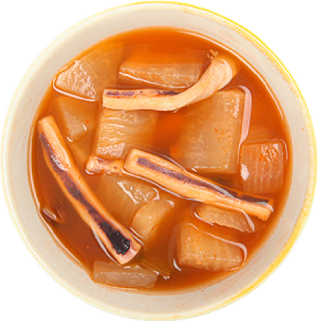 [수제오징어뭇국] 수제 국찌개 반찬배달 간편식 24년 가정식 반찬가게 THE경희궁찬, 국/찌개류 오징어뭇국 750g, 1개