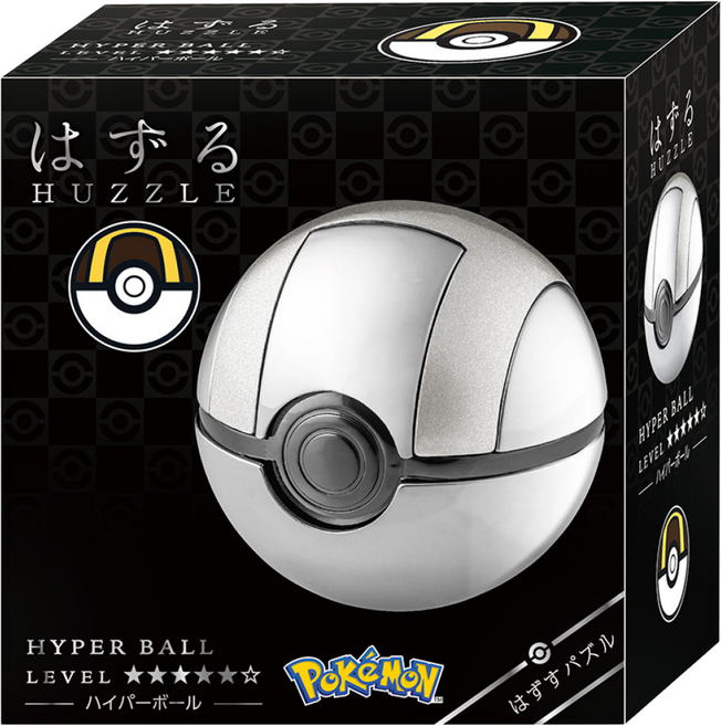 해피퍼즐 하나야마 포켓몬스터 하이퍼볼 캐스트퍼즐 피규어, 1개, 실버, 2피스