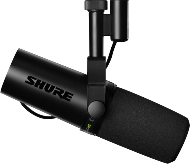SHURE SM7dB 블랙 슈어 USB XLR 하이브리드 마이크