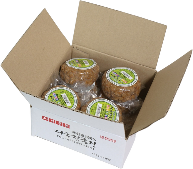 서울청국장 (국산콩)150g*8개=1200g, 1.2kg, 1개