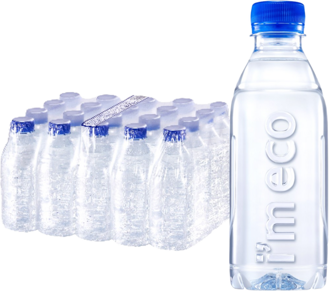 아임에코 가벼운샘 무라벨, 330ml, 40개