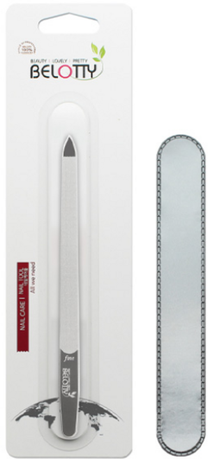 벨로티 스테인리스 스틸 네일파일 세트 NFS-162, 혼합색상 + 그레이, 1세트