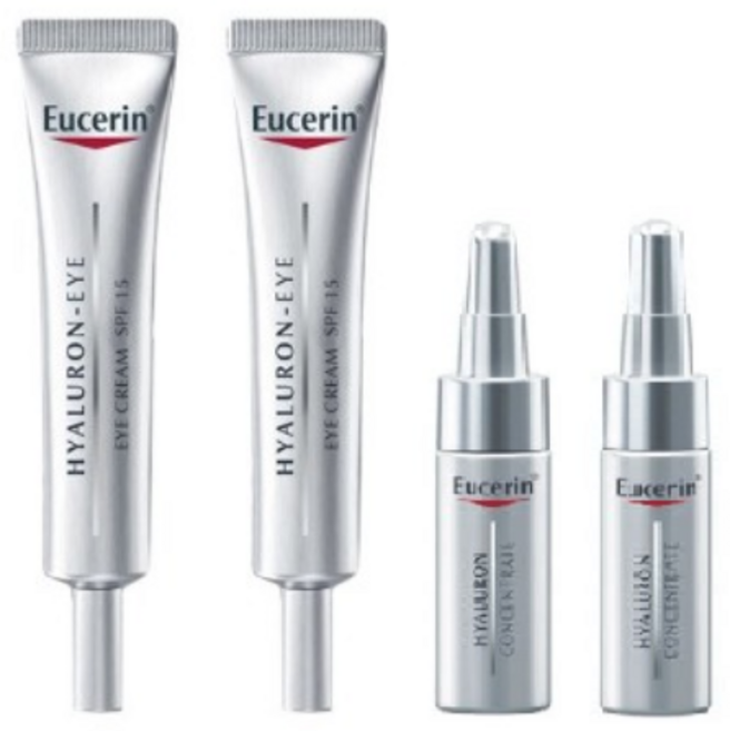 유세린 하이알루론 더블팩 아이크림 15ml 2개 컨센트레이트 5ml 2개, 1개