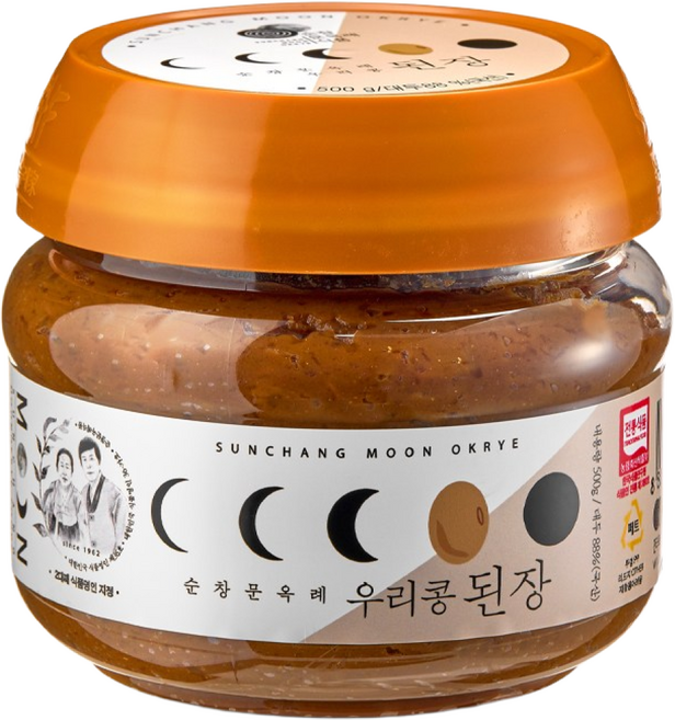 순창 문옥례 우리콩 된장 500g (PET) 순창된장 전통된장, 01 우리콩 된장 500g (PET), 1개