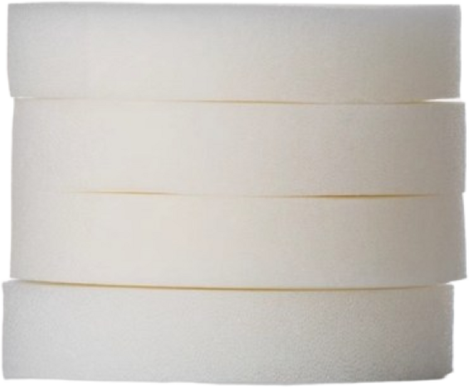 그루밍 (grooming) 여행용 휴대용 비비크림 제작 빈 케이스 쿠션 용기 해면 스펀지 소모품, 1개, 스펀지/4개