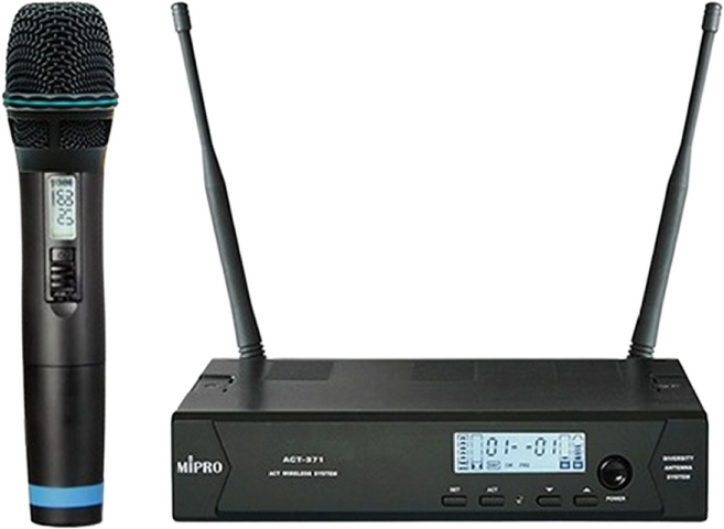 MIPRO 미프로 무선 핸드마이크 ACT-371H 콘덴서 마이크 송수신기 시스템 [리뷰 이벤트]