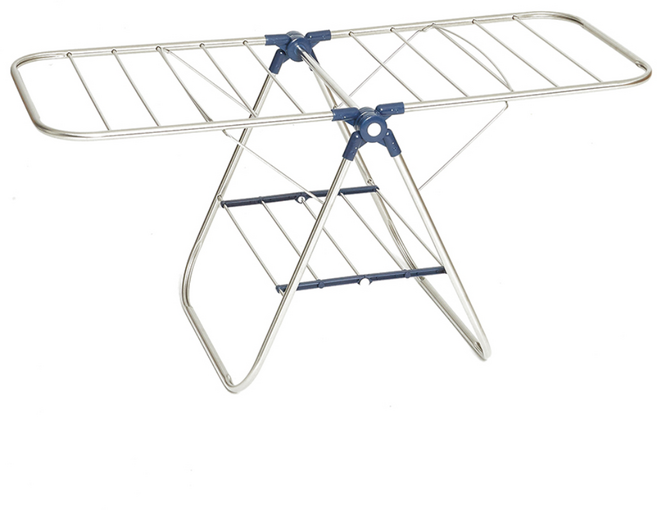 할메이드 접이식 스텐 빨래건조대 소, 실버(소), 1개