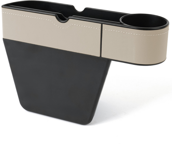 크레이지몬스터 담다 사이드포켓 틈새 수납함 운전석 조수석 정리함, 코튼 베이지(1P), 담다 사이드포켓 조수석, 1개