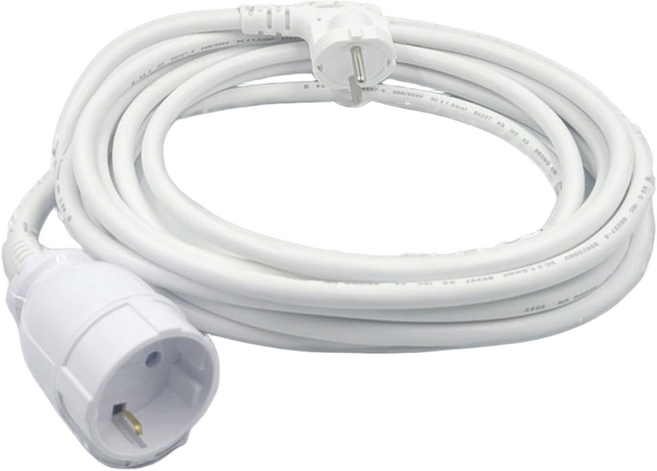 국산 고용량 1구 이동형 콘센트 전기연장선 대용량 멀티탭 에어컨 리드선 4000W, 3m, 1개