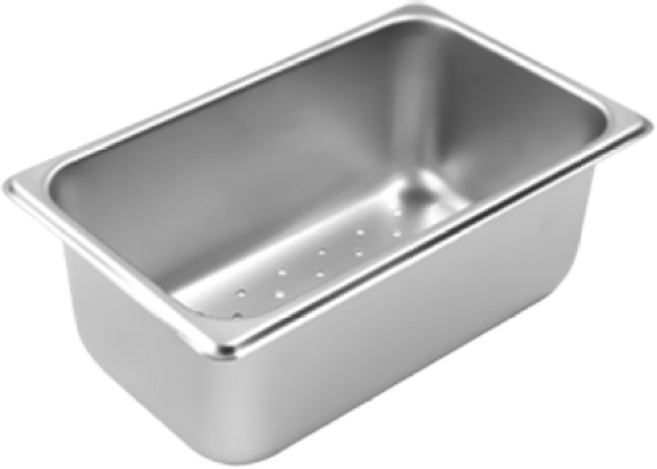 타공 스텐 바트 밧드 받드 업소용 반찬통 급식통 사각스텐통, 단품