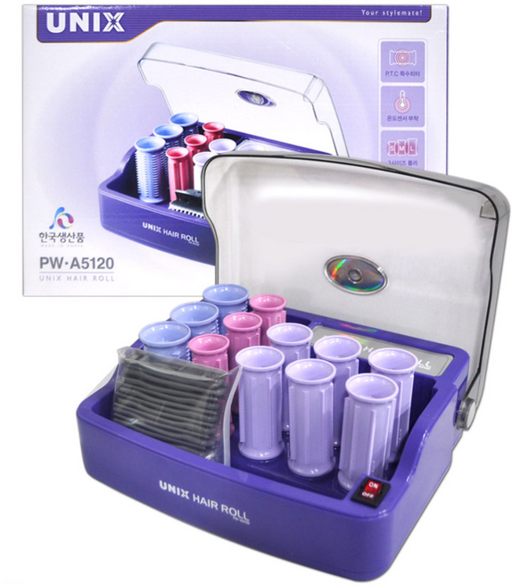 유닉스전자 헤어롤 세팅기 PW-A5120(12pcs), PW-A5120
