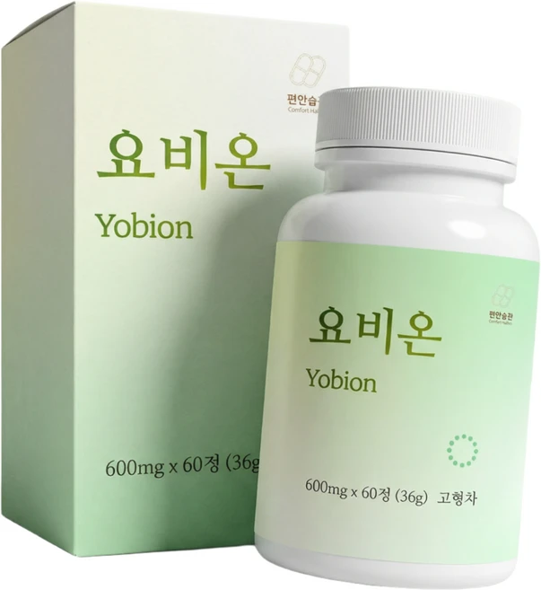 요비온 호박씨 추출물 haccp 인증, 1박스, 60정 - 쿠팡