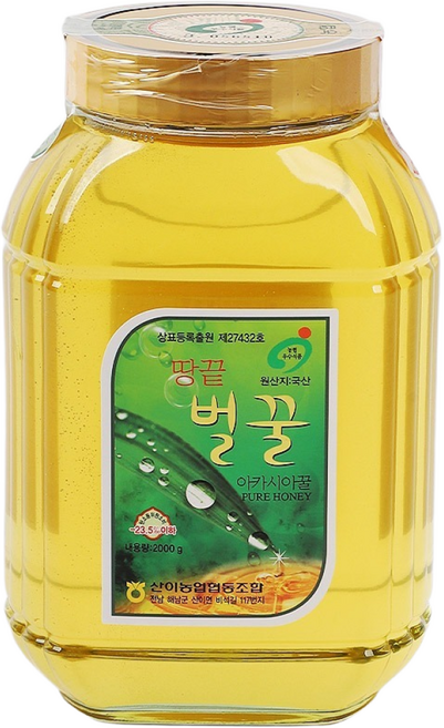 [농협] 해남 산이농협 땅끝 벌꿀 아카시아꿀 (병) 2kg