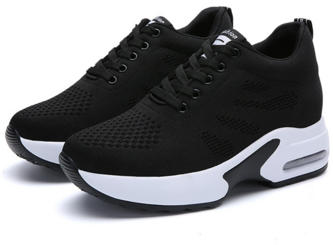 여성 키높이 스니커즈