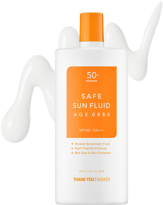 땡큐파머 세이프 선플루이드 AGE 0880 SPF50+ PA++++, 100ml, 1개
