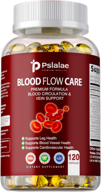 혈류 관리-심장 건강 순환 지원-산사나무 카이엔페퍼, 1개, 60정