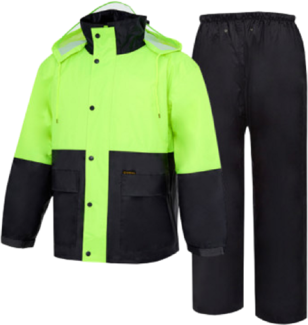 제비표우의 Si-150 150v 오토바이 산업용 낚시 배달 업무용 형광 안전 비옷