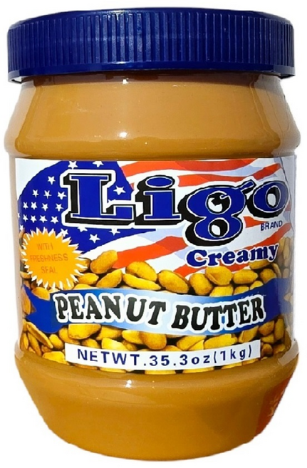 리고 땅콩버터 크리미, 1kg, 6개