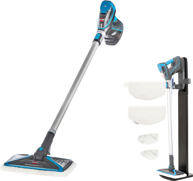 비쎌 슬림 스팀청소기 DAILY2 패키지 (그레이블루+정품걸레8P+거치대), 단품, 단품