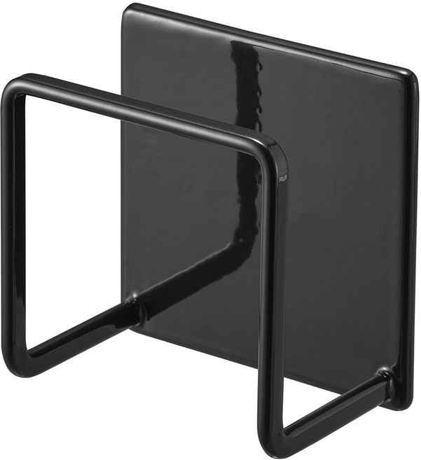 야마자키실업 자석형 수세미 홀더 타워 3070/3071, 블랙, 1개