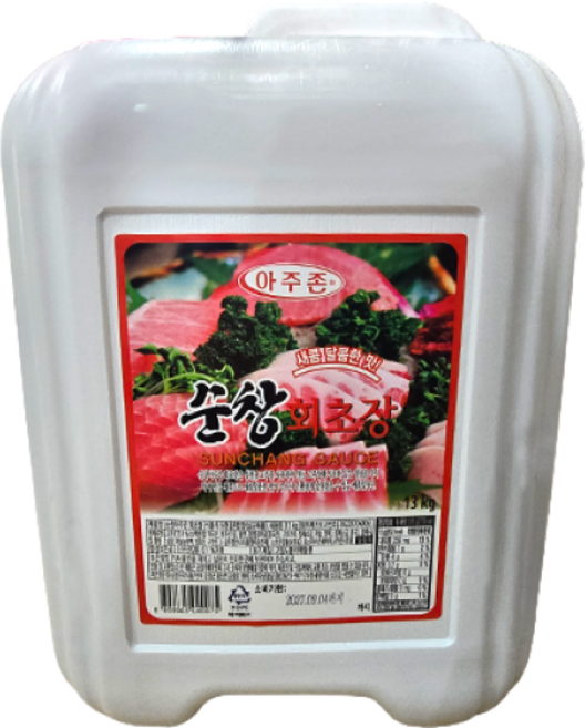 아주존 순창우리식품 대용량 업소용 회초장, 1개, 13kg