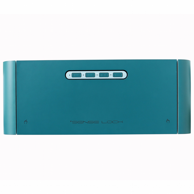 [센스락] 진공포장기 가정용 음식보관 밀폐기 풀세트, 딥그린