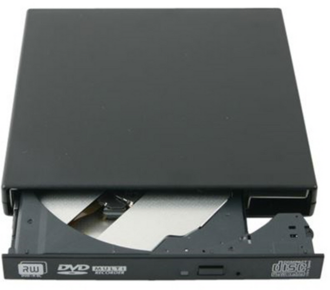 휴대용 외장형 슬림 USB ODD CDROM DVDRW 시디롬 씨디롬 OS설치 컴퓨터 노트북 PC