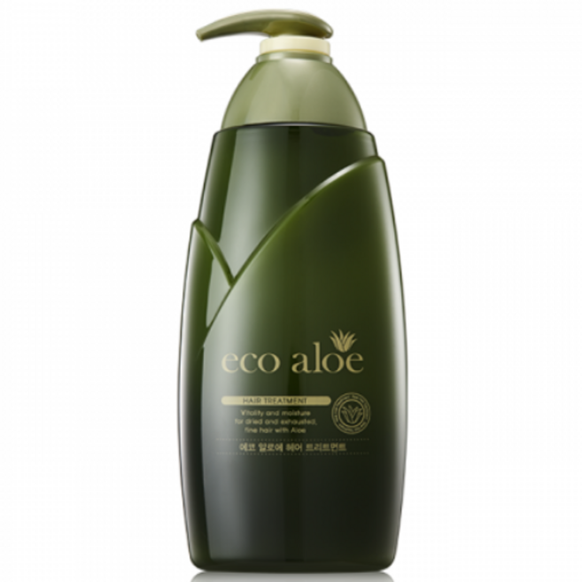 로제화장품 에코 알로에 헤어 트리트먼트(탈모완화 샴푸 파우치 증정) X 2개 판매상품, 760ml