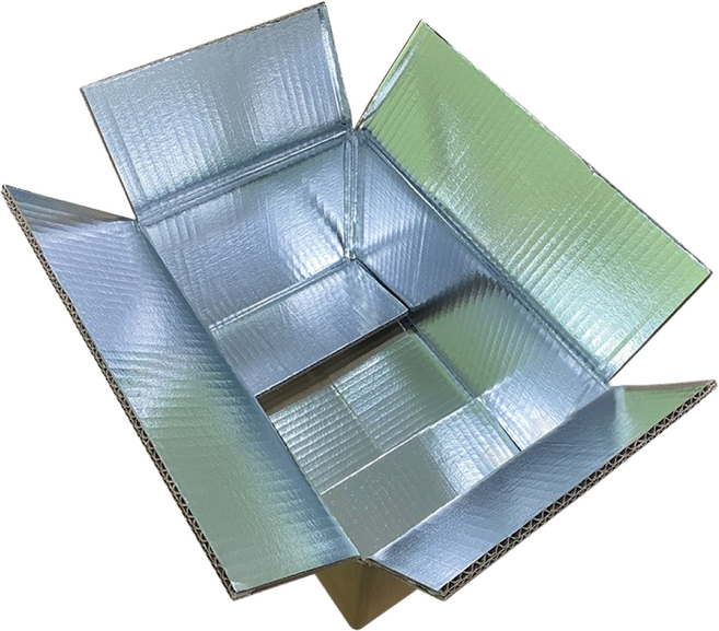 [세화박스] 종이 보냉 택배박스, 브라운, 10개