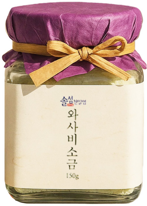 스마일청년 고급 와사비 소금 선물세트, 150g, 1개