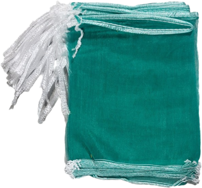 녹색 양파망 주머니 옥수수망 매실망, 25개