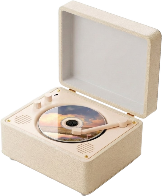 7위 - 스타일닥터 블루투스 CD 플레이어 앨범 플레이어, M525i, 아이보리