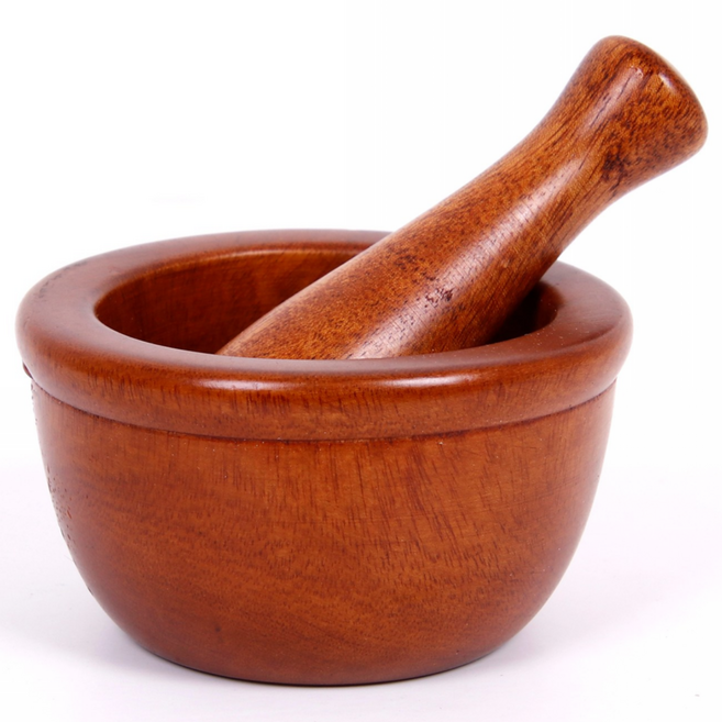 원목 옻칠 미니 절구 세트 미니절구 절구세트 절굿공이 절구공이 마늘빻기 다진마늘 다지기 빻기, 1개