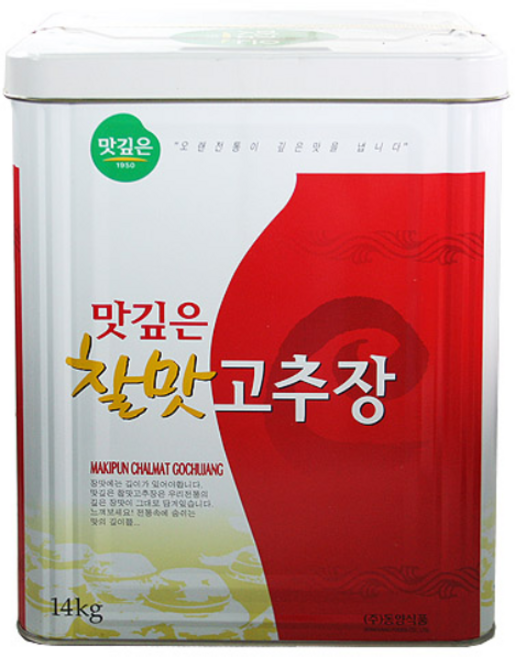 J0544/(무)맛깊은 찰맛고추장14kg, 14kg, 1개