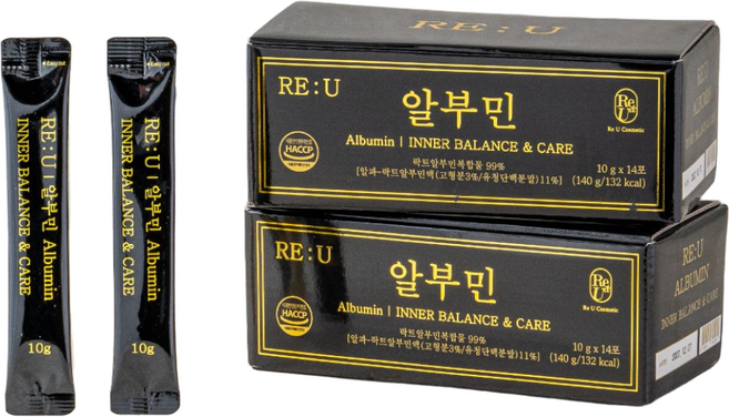 리유 마시는 락트 알부민 실크 펩타이드, 14회분, 1박스