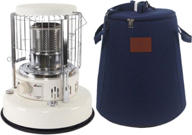 알파카 캠핑 기름 난로 APC-SB460CW 스마트 크림화이트 가방포함 등유 히터 심지 석유, 단품