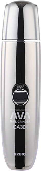 앙비뉴 아바 네일그라인더 CA301 건전지형_발톱다듬기 발톱연마기, 은색, 1개