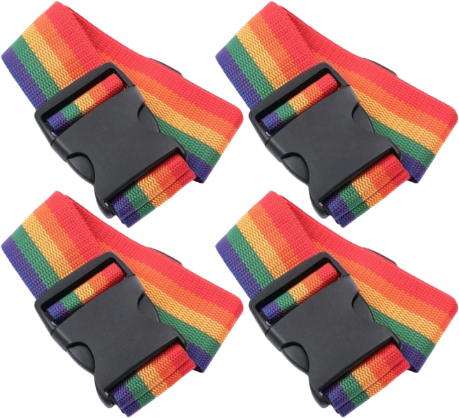 행운여행 캐리어 터짐방지벨트 4개세트 30 28 24 인치 캐리어 고정밴드 스트랩 벨트