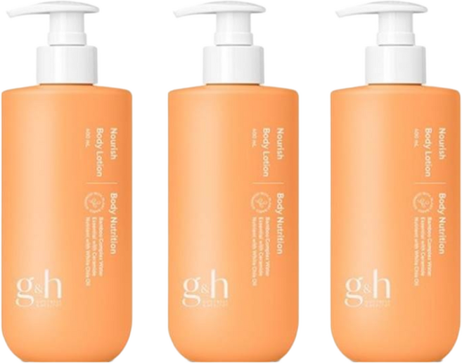 암웨이 GnH 너리쉬 바디로션400ml 3개, 400ml
