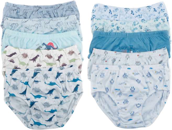 블루핀 초등 남아용 아동 면스판 삼각팬티 10종