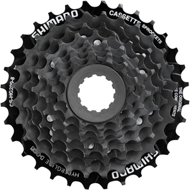 시마노 CS-HG200-8 자전거 8단 스프라켓 (12-32T), 1개