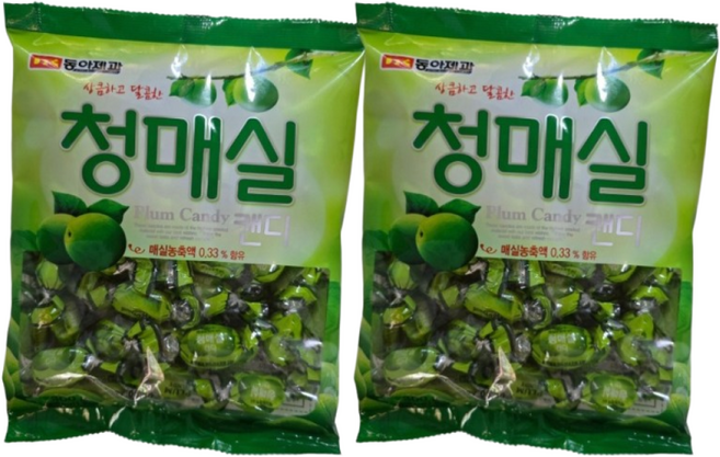 동아제과 청매실 캔디, 300g, 2개