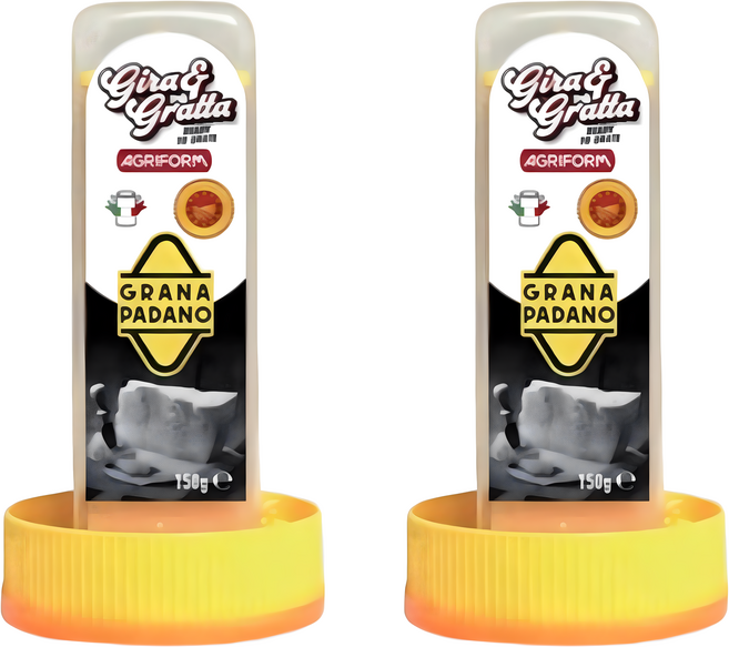 [아그리폼] 지라 그라타 그라나파다노 치즈 그라인더 150g [1+1] 총 2개